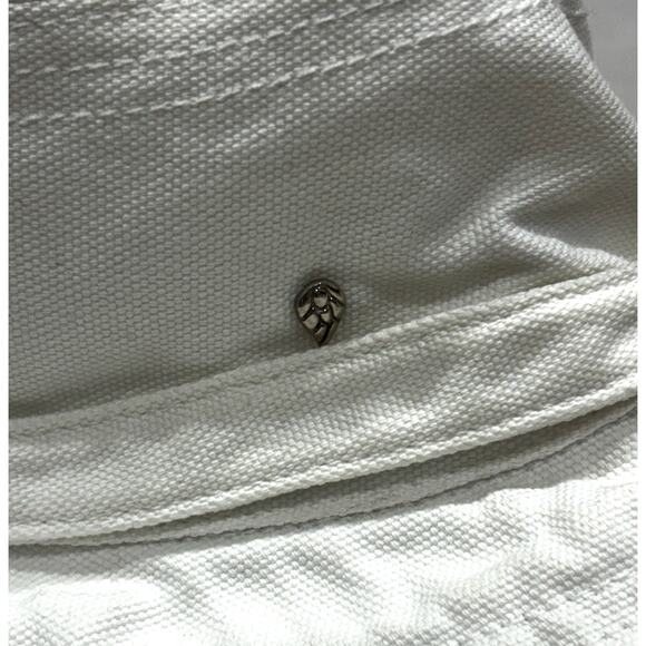 Helen Kaminski Australia Wide-Brim Hat with Tie Sash White One Size
